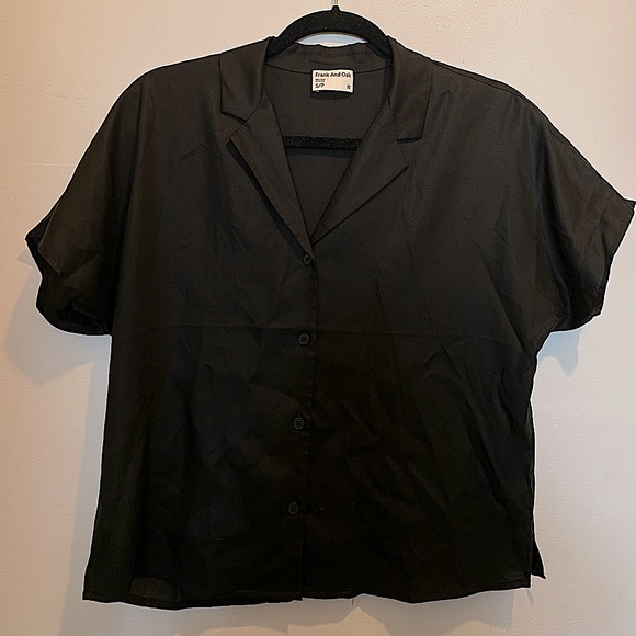 Frank & Oak Tops - Frank and Oak camp collar blouse